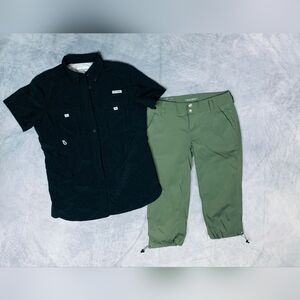 Columbia Green Omni-Shield Jacket